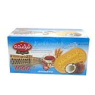 فرخنده بیسکوئیت  نارگیلی 1000 گرم